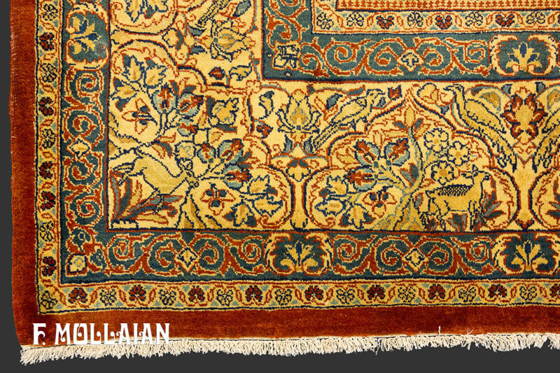 Tappeto Antico Sarouk Persiano “Disegno Giardino” n°:43176056